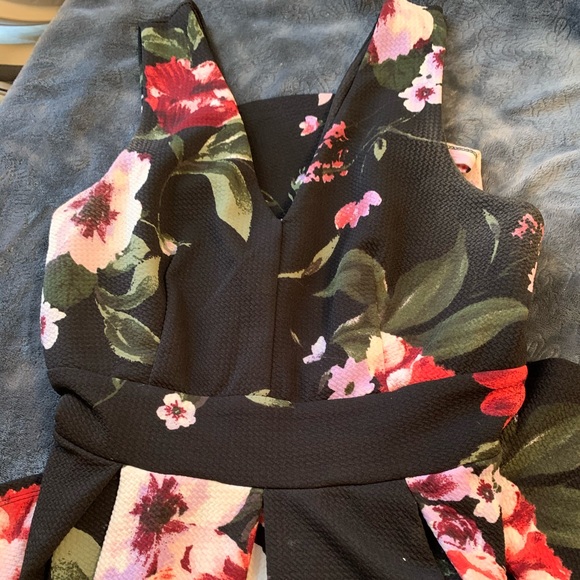🎁3/$15🎁 💞Sexy High-Lo Floral Print Summer Dress - Picture 7 of 7